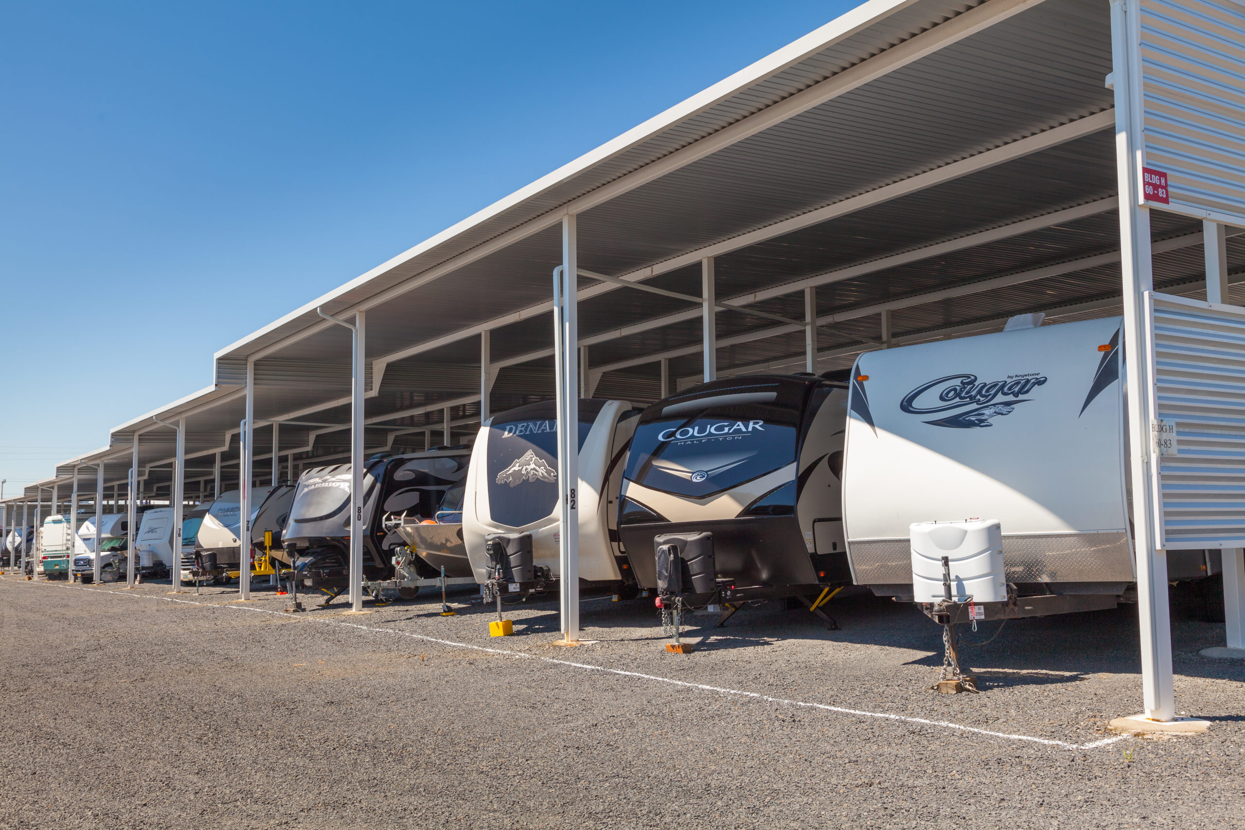 Bunch's RV & Boat Storage  Recreational Vehicle Storage in